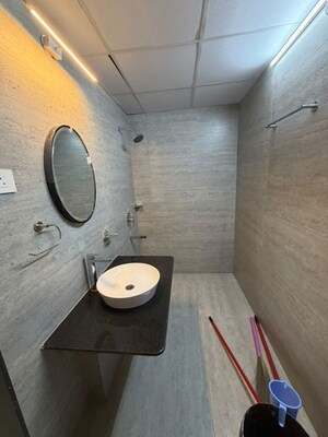 Bathroom in 3 BHK Apartment at ASBL Spectra, Financial District – for Rent