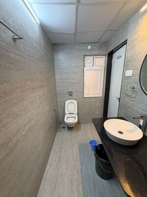 Bathroom in 3 BHK Apartment at ASBL Spectra, Financial District – for Rent