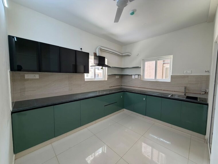 Kitchen, asbl-spectra 3 Bedroom 1980 Sq.Ft. Apartment In Financial District Hyderabad 10717912