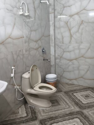 Bathroom in 1 BHK Independent House at RWA Apartments Sector 71, Sector 71 – for Rent