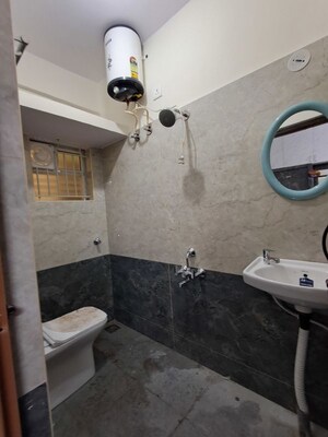 Bathroom in 2 BHK Builder Floor at Btm Layout Stage 2 – for Rent
