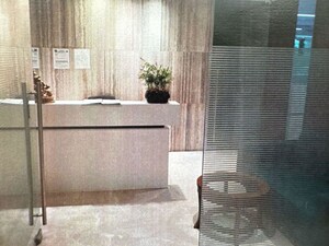 Bathroom in  Office Space at The Wadhwa Platina Bandra East, Bandra East – for Rent