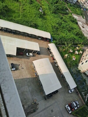 Balcony in 1 BHK Apartment at Lodha Panacea 1, Dombivli East – for Rent