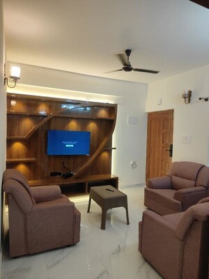Living Room in 2 BHK Apartment at Electronic City Phase I – for Rent