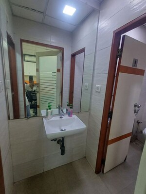 Bathroom in  Office Space at Aalind Fortuna, Malad West – for Rent