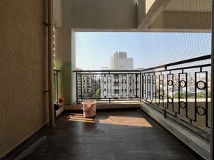 Balcony in 2 BHK Apartment at Nyati Elysia, Kharadi – for Sale
