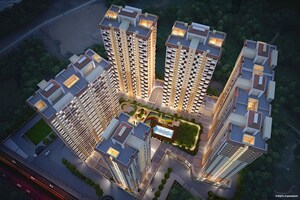 2 BHK Apartment – Exterior View View at Nyati Elysia, Kharadi - for Sale