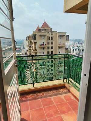 Balcony in 1 BHK Apartment at Nyati Ethos, Undri – for Rent