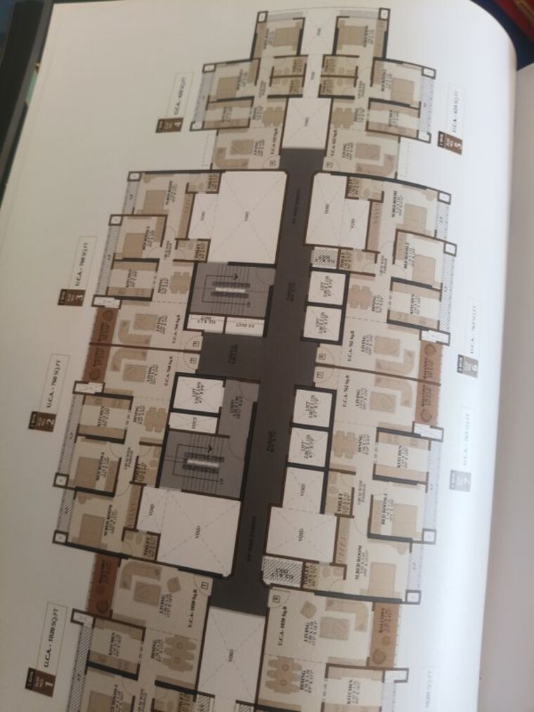 Floor Plan, shakti-siyara-vista 2 Bedroom 765 Sq.Ft. Apartment In Chikan Ghar Thane 10718100