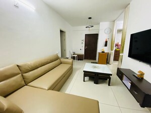 Living Room in 3 BHK Apartment at Makarba – for Rent