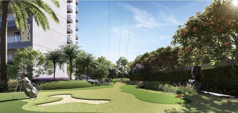 Garden, godrej-alira 3 Bedroom 2426 Sq.Ft. Apartment In Sector 39 Gurgaon 8974306