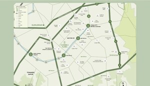 3 BHK Apartment – Map Location View at Godrej Alira, Sector 39 - for Sale