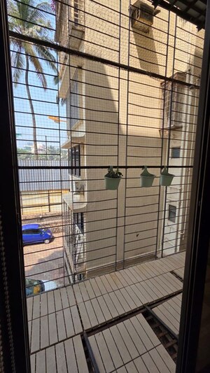 Balcony in 2 BHK Apartment at Juhu – for Rent