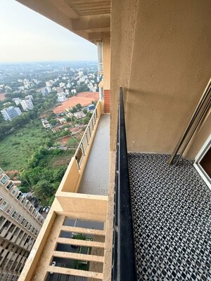 Balcony in 4 BHK Penthouse at Bhartiya City, Thanisandra Main Road – for Sale