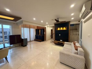 Living Room in 4 BHK Penthouse at Bhartiya City, Thanisandra Main Road – for Sale