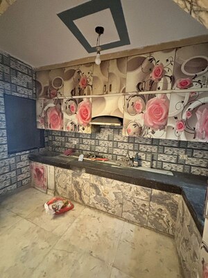 Kitchen in 2 BHK Builder Floor at Uttam Nagar – for Rent