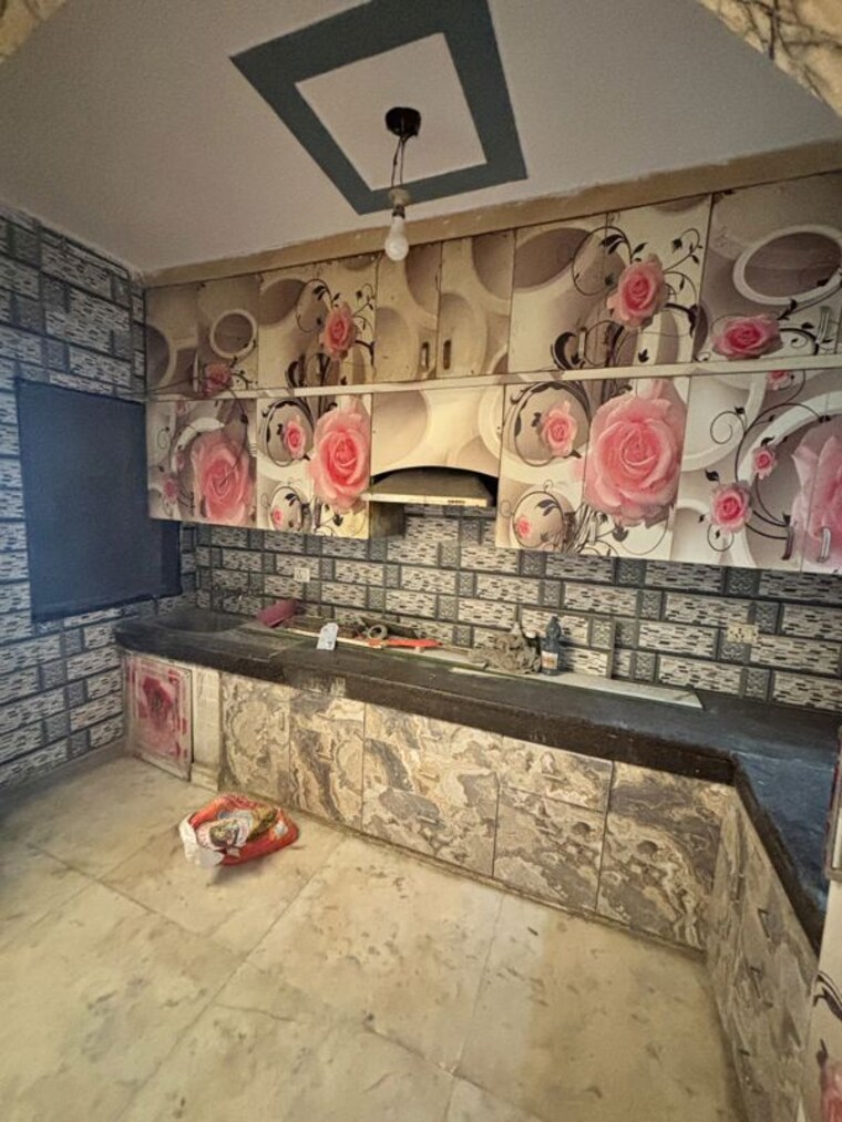 Kitchen, uttam nagar 2 Bedroom 800 Sq.Ft. Builder Floor In Uttam Nagar Delhi 10718181