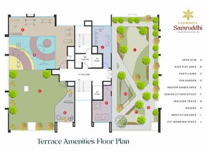Master Plan in 3 BHK Apartment at Chordiya Samruddhi, Kondhwa Budruk – for Sale