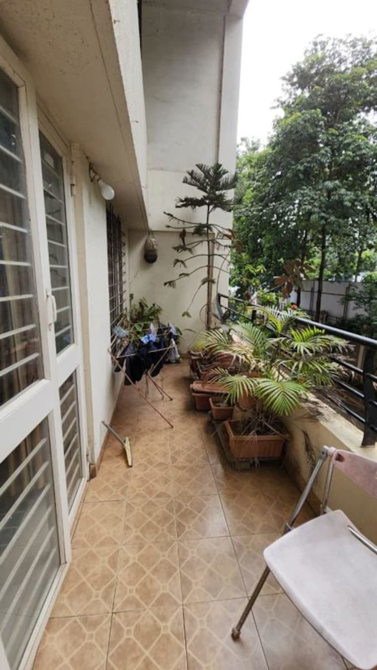 Balcony, om-faith 2 Bedroom 1100 Sq.Ft. Apartment In Balewadi Pune 10718273