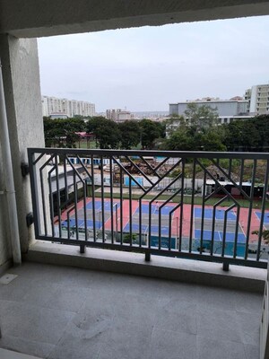 Balcony in 1.5 BHK Apartment at Goel Ganga Millennia, Undri – for Rent