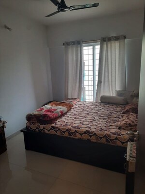 Bedroom in 1 BHK Apartment at Kumar Samruddhi Society, Vishrantwadi – for Rent