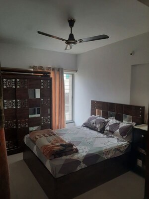 Bedroom in 1 BHK Apartment at Kumar Samruddhi Society, Vishrantwadi – for Rent