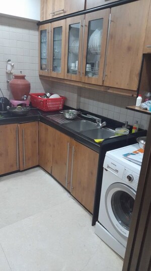 Kitchen in 3 BHK Apartment at Saidhan Infinity, Khar West – for Rent