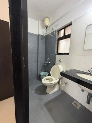 Bathroom in 2 BHK Apartment at Majestique Signature Towers Phase 1, Balewadi – for Rent