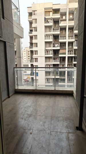 Balcony in 3 BHK Apartment at Paranjape Azure, Tathawade – for Rent