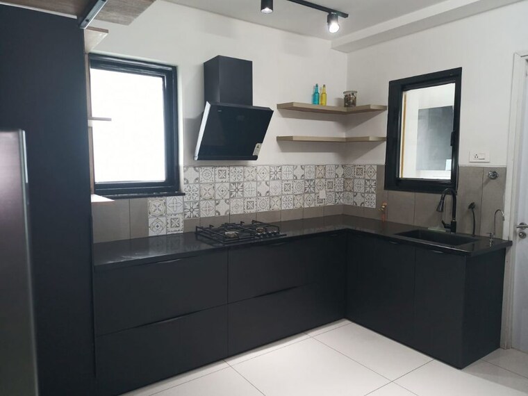 Kitchen, jayabheri-the-summit 3 Bedroom 2075 Sq.Ft. Apartment In Narsingi Hyderabad 10718405