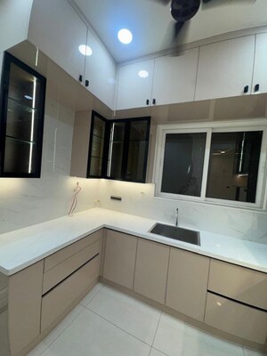 Kitchen in 2.5 BHK Apartment at Candeur Crescent, Serilingampally – for Rent