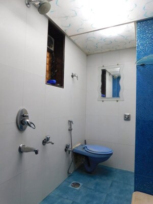 Bathroom in 2 BHK Apartment at Nilanjana CHS, Malad West – for Rent