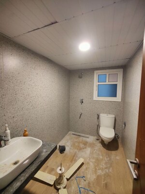 Bathroom in 4 BHK Apartment at Prestige Beverly Hills, Kokapet – for Rent