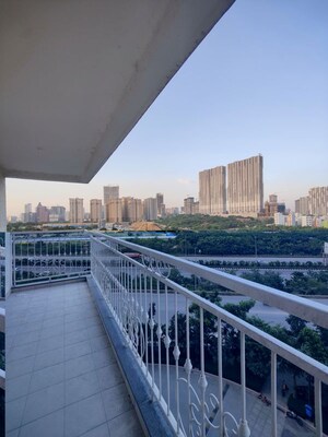 Balcony in 4 BHK Apartment at Prestige Beverly Hills, Kokapet – for Rent