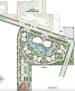 Master Plan in 3.5 BHK Apartment at Signature Global Titanium SPR, Sector 71 – for Sale