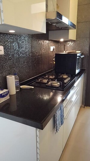 Kitchen in 2 BHK Apartment at Lodha Parkside, Worli – for Sale