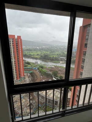 Balcony in 2 BHK Apartment at Shapoorji Pallonji Sensorium, Hinjewadi – for Rent