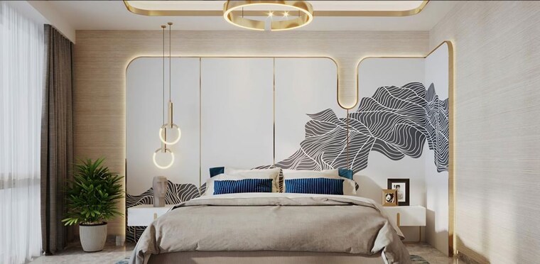 Bedroom, lodha-allura 3 Bedroom 1092 Sq.Ft. Apartment In Worli Mumbai 10718488