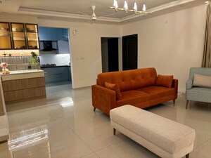 Living Room in 3 BHK Apartment at Sobha Royal Pavilion, Sarjapur Road – for Rent