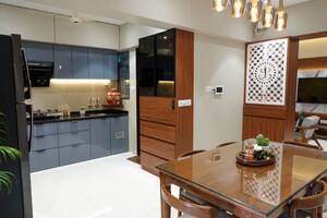 Kitchen in 3 BHK Apartment at F5 Mount Unique, Baner – for Rent