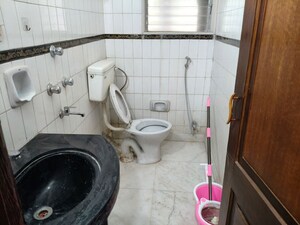 Bathroom in 2 BHK Apartment at  Army Welfare CHS, Nerul – for Rent