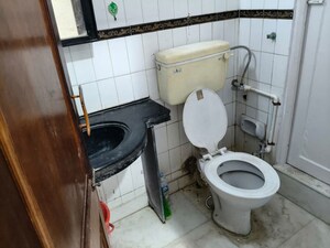Bathroom in 2 BHK Apartment at  Army Welfare CHS, Nerul – for Rent