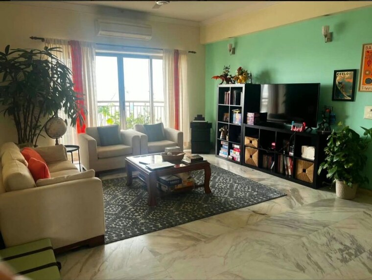 Living Room, unitech-the-world-spa 4 Bedroom 4176 Sq.Ft. Apartment In Sector 30 Gurgaon 10718531