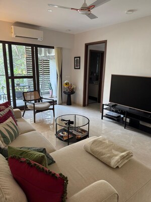Living Room in 3 BHK Apartment at Indra Nagar – for Rent