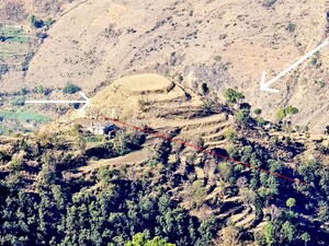 Plot Area in  Plot at Chambaghat – for Sale