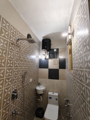 Bathroom in 2 BHK Builder Floor at Naraina – for Rent