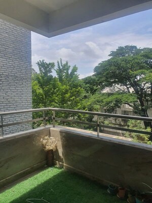 Balcony in 3 BHK Apartment at Nandi Citadel, Bannerghatta Road – for Rent
