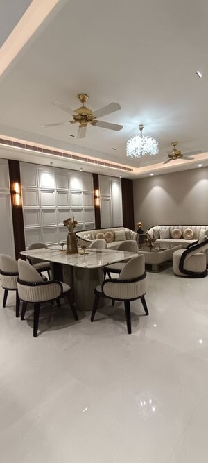 Dining area in 4 BHK Builder Floor at BPTP Eden Estate, Sector 81 – for Sale