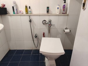 Bathroom in 2 BHK Apartment at Mahindra Lifespaces The Great Eastern Gardens, Kanjurmarg West – for Rent