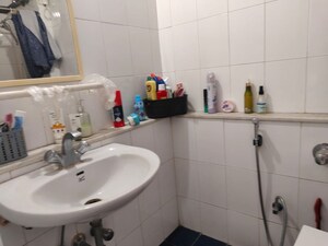 Bathroom in 2 BHK Apartment at Mahindra Lifespaces The Great Eastern Gardens, Kanjurmarg West – for Rent